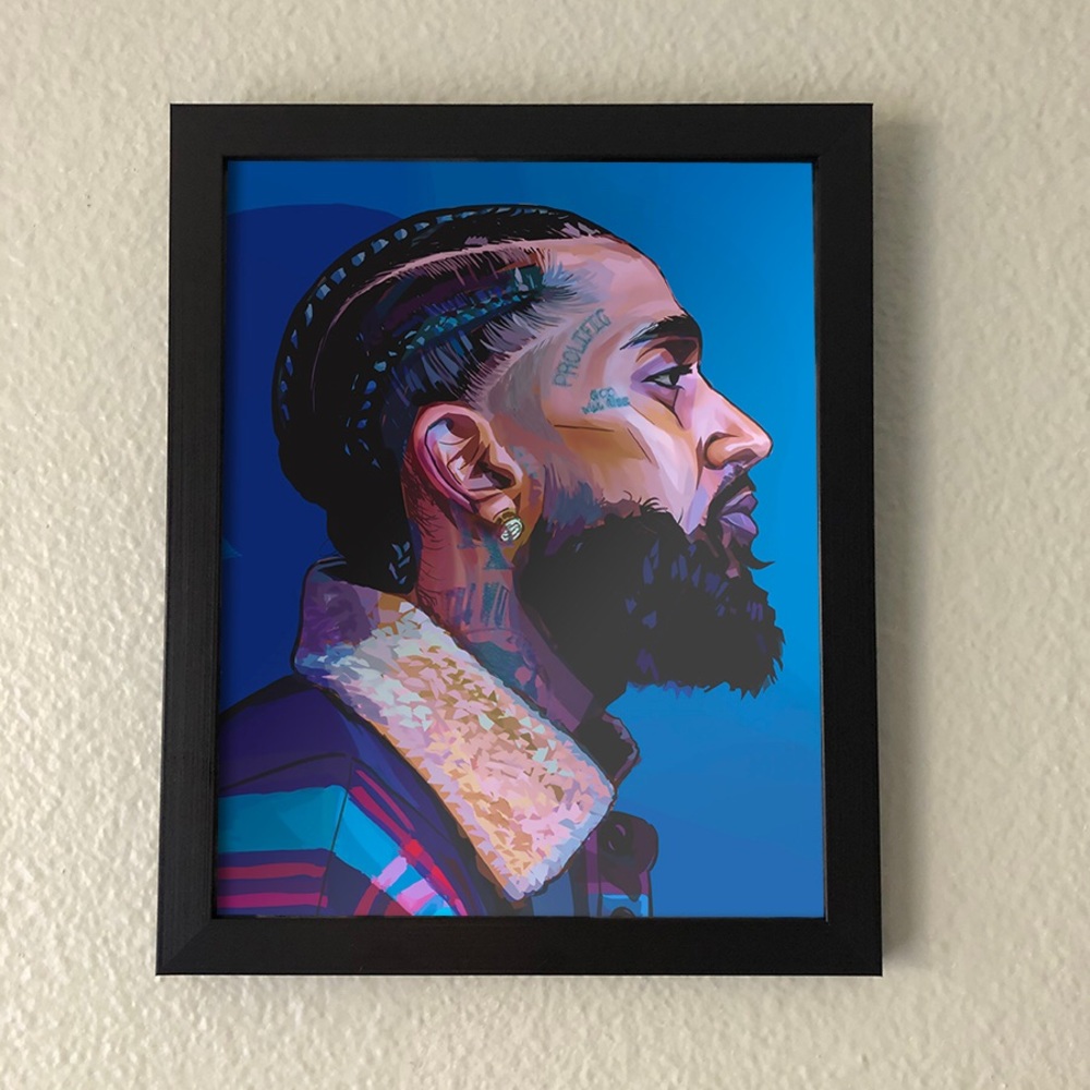 Nipsey Hussle Wall Art
